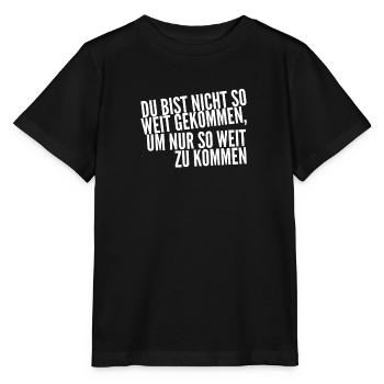 bleib nicht stehen - Stanley/Stella Kinder T-Shirt MINI CREATOR  - Schwarz - Vorne - Mikhail (115cm)