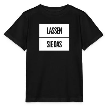hören sie auf - Stanley/Stella Kinder T-Shirt MINI CREATOR  - Schwarz - Vorne - Mikhail (115cm)