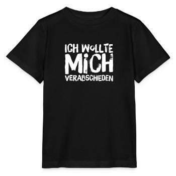 die Zeit ist vorbei - Stanley/Stella Kinder T-Shirt MINI CREATOR  - Schwarz - Vorne - Mikhail (115cm)