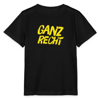 ganz recht - Stanley/Stella Kinder T-Shirt MINI CREATOR  - Schwarz - Vorne - Mikhail (115cm)