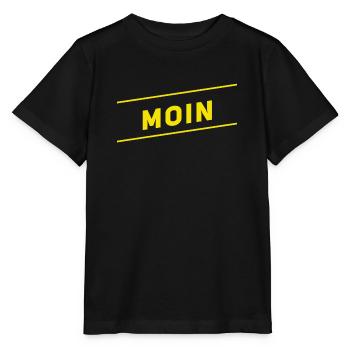 viele Grüße auf norddeutsch - Stanley/Stella Kinder T-Shirt MINI CREATOR  - Schwarz - Vorne - Mikhail (115cm)