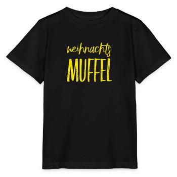 ich habe keine Lust auf Weihnachten - Stanley/Stella Kinder T-Shirt MINI CREATOR  - Schwarz - Vorne - Mikhail (115cm)