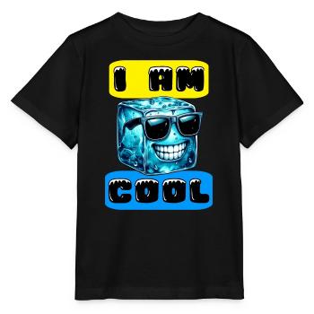 Eis - Stanley/Stella Kinder T-Shirt MINI CREATOR  - Schwarz - Vorne - Mikhail (115cm)