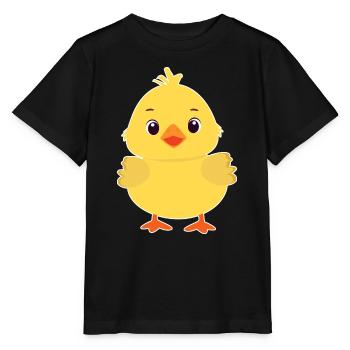 Poussin - T-shirt bio MINI CREATOR Stanley/Stella Enfant - noir - Devant - Mikhail (115cm)