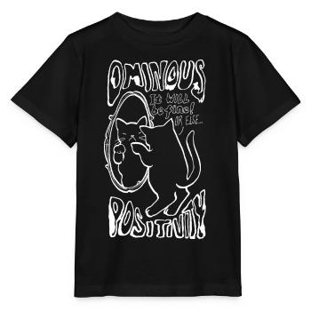 POSITIVITÉ OMINEUSE - T-shirt bio MINI CREATOR Stanley/Stella Enfant - noir - Devant - Mikhail (115cm)