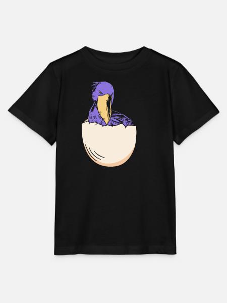 Shoebill - Stanley/Stella Kinder T-Shirt MINI CREATOR  - Schwarz