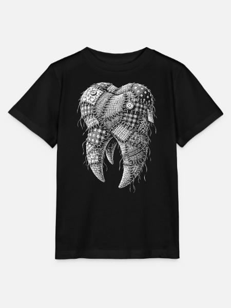 Zahn - Stanley/Stella Kinder T-Shirt MINI CREATOR - Schwarz