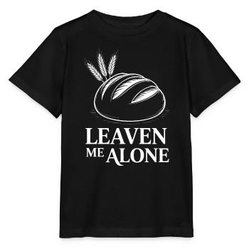 Leave Me Alone Brot Silhouette - Stanley/Stella Kinder T-Shirt MINI CREATOR  - Schwarz - Vorne - Mikhail (115cm)
