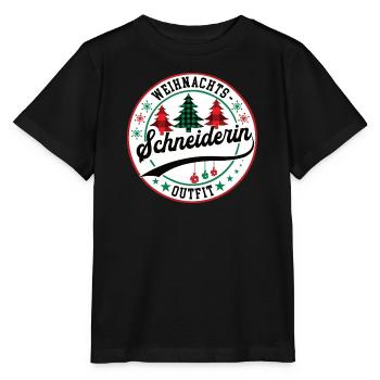 Schneiderin Weihnachtsgeschenk Schneiderei XMAS - Stanley/Stella Kinder T-Shirt MINI CREATOR  - Schwarz - Vorne - Mikhail (115cm)