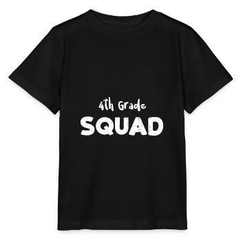 4th Grade Squad - 4th Grade - Stanley/Stella MINI CREATOR Kids’ T-Shirt - black - Front - Mikhail (115cm)