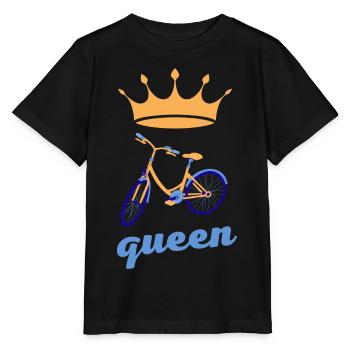 Reine du vélo - T-shirt bio MINI CREATOR Stanley/Stella Enfant - noir - Devant - Mikhail (115cm)
