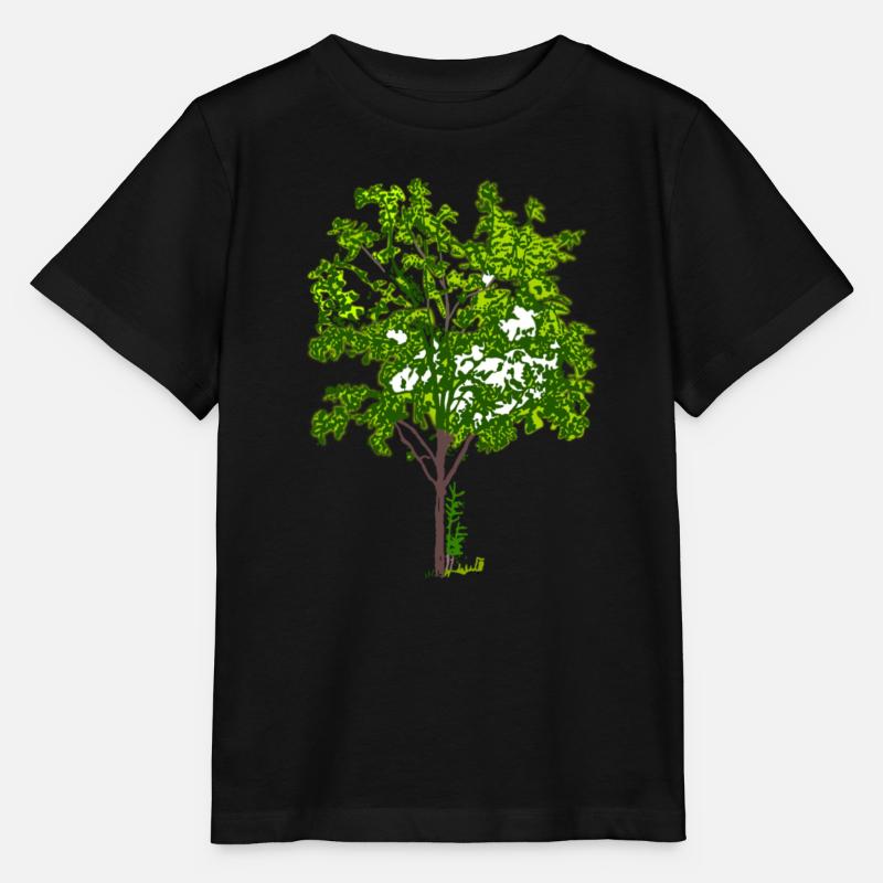 arbre - T-shirt bio MINI CREATOR Stanley/Stella Enfant - noir