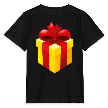 Smiley Present - T-shirt bio MINI CREATOR Stanley/Stella Enfant - noir - Devant - Mikhail (115cm)