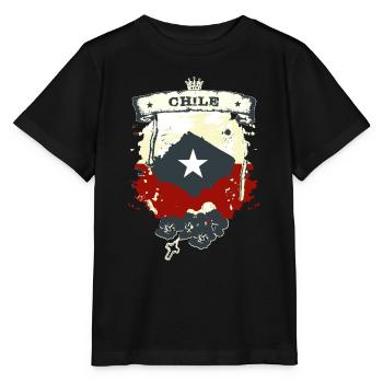 Chile - Stanley/Stella Kinder T-Shirt MINI CREATOR  - Schwarz - Vorne - Mikhail (115cm)