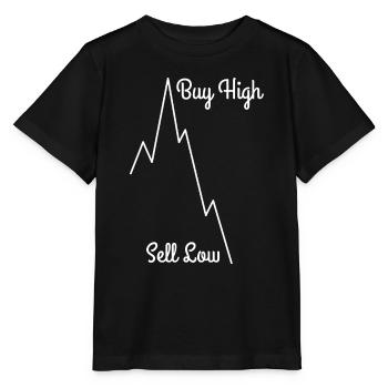 Buy the FKN Dip Financial Meme Finance Exchange - Stanley/Stella MINI CREATOR Kids’ T-Shirt - black - Front - Mikhail (115cm)