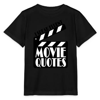 parler couramment des citations de films - T-shirt bio MINI CREATOR Stanley/Stella Enfant - noir - Devant - Mikhail (115cm)