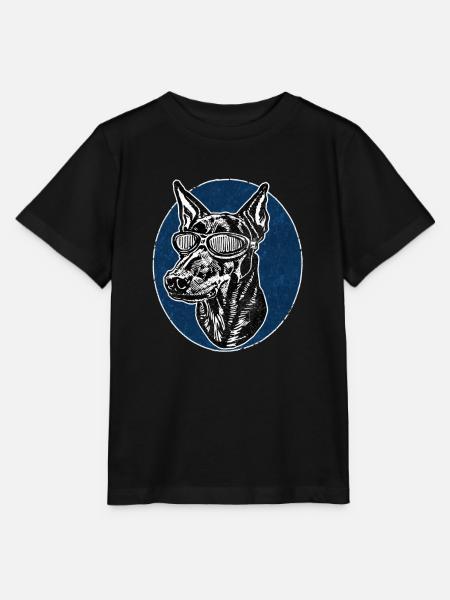 Dobermann Deluxe - Stanley/Stella Kinder T-Shirt MINI CREATOR  - Schwarz