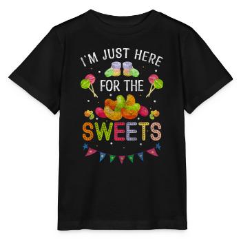 Süßigkeit Lecker Gebäck - Stanley/Stella Kinder T-Shirt MINI CREATOR  - Schwarz - Vorne - Mikhail (115cm)