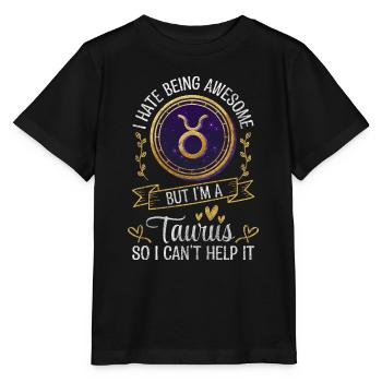 Zodiaque élément zodiaque - T-shirt bio MINI CREATOR Stanley/Stella Enfant - noir - Devant - Mikhail (115cm)