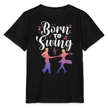 Born to swing - Stanley/Stella MINI CREATOR Kids’ T-Shirt - black - Front - Mikhail (115cm)