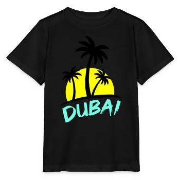 dubai - Stanley/Stella Kinder T-Shirt MINI CREATOR  - Schwarz - Vorne - Mikhail (115cm)