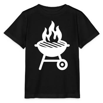 Grill Icon - Stanley/Stella MINI CREATOR Kids’ T-Shirt - black - Front - Mikhail (115cm)