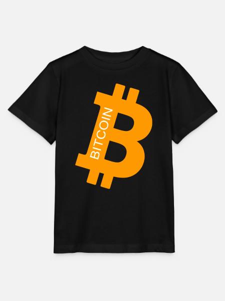bit coin - Stanley/Stella Kinder T-Shirt MINI CREATOR - Schwarz