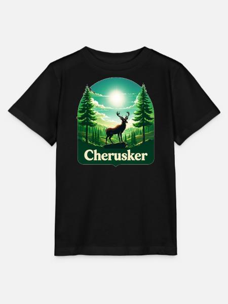 Cherusci – Pride of the Woods - Stanley/Stella MINI CREATOR Kids’ T-Shirt - black