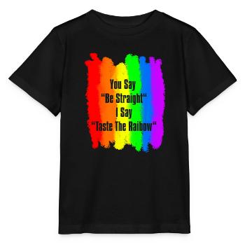 Gay Pride Rights Csd Pride Statement lgbt gift - Stanley/Stella MINI CREATOR Kids’ T-Shirt - black - Front - Mikhail (115cm)