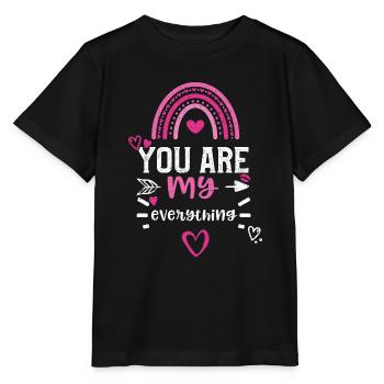 Tu es mon tout - T-shirt bio MINI CREATOR Stanley/Stella Enfant - noir - Devant - Mikhail (115cm)