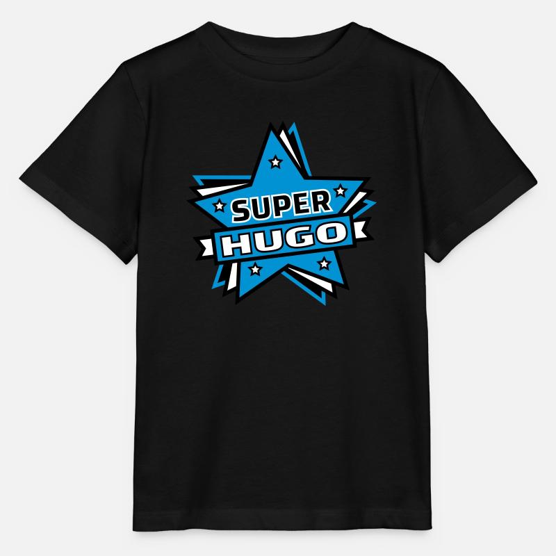 super hugo - T-shirt bio MINI CREATOR Stanley/Stella Enfant - noir