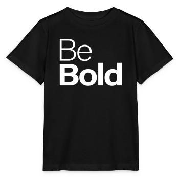 Be Bold - Stanley/Stella MINI CREATOR Kids’ T-Shirt - black - Front - Mikhail (115cm)