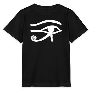 L’œil de Ra - T-shirt bio MINI CREATOR Stanley/Stella Enfant - noir - Devant - Mikhail (115cm)