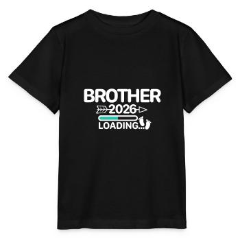 Brother 2026 - Stanley/Stella Kinder T-Shirt MINI CREATOR  - Schwarz - Vorne - Mikhail (115cm)