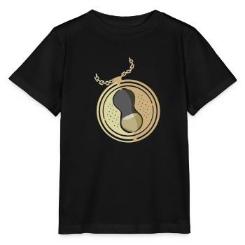Tourné dans le temps - T-shirt bio MINI CREATOR Stanley/Stella Enfant - noir - Devant - Mikhail (115cm)