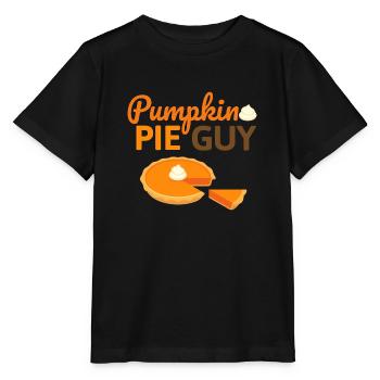 Gâteau à la citrouille - Gâteau à la citrouille Halloween Fall - T-shirt bio MINI CREATOR Stanley/Stella Enfant - noir - Devant - Mikhail (115cm)