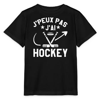 Ich kann nicht Eishockey - Stanley/Stella Kinder T-Shirt MINI CREATOR  - Schwarz - Vorne - Mikhail (115cm)