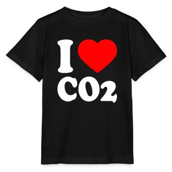 I love co2 - T-shirt bio MINI CREATOR Stanley/Stella Enfant - noir - Devant - Mikhail (115cm)