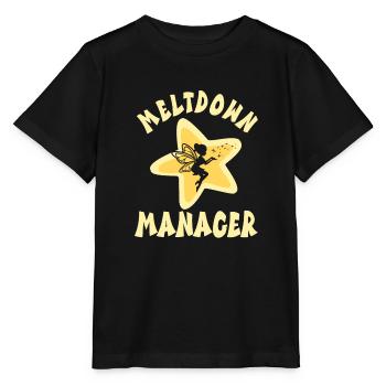 Babysitter - Stanley/Stella MINI CREATOR Kids’ T-Shirt - black - Front - Mikhail (115cm)