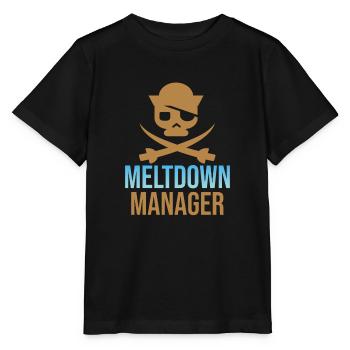 Babysitter - Stanley/Stella MINI CREATOR Kids’ T-Shirt - black - Front - Mikhail (115cm)