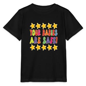 Babysitter - Stanley/Stella MINI CREATOR Kids’ T-Shirt - black - Front - Mikhail (115cm)