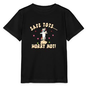Babysitter - Stanley/Stella MINI CREATOR Kids’ T-Shirt - black - Front - Mikhail (115cm)