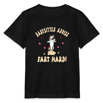 Babysitter - Stanley/Stella MINI CREATOR Kids’ T-Shirt - black - Front - Mikhail (115cm)