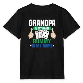 Rummy - Stanley/Stella MINI CREATOR Kids’ T-Shirt - black - Front - Mikhail (115cm)