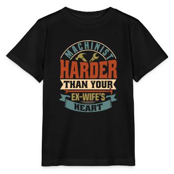 Serrurier - T-shirt bio MINI CREATOR Stanley/Stella Enfant - noir - Devant - Mikhail (115cm)