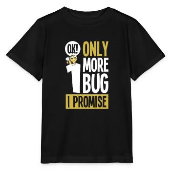 Insects - Stanley/Stella MINI CREATOR Kids’ T-Shirt - black - Front - Mikhail (115cm)