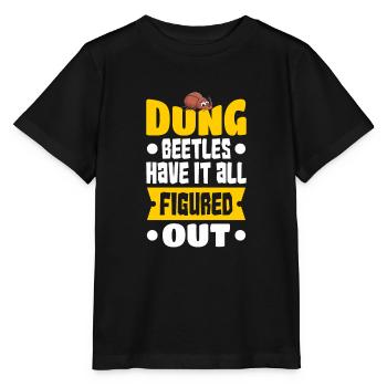 Insects - Stanley/Stella MINI CREATOR Kids’ T-Shirt - black - Front - Mikhail (115cm)