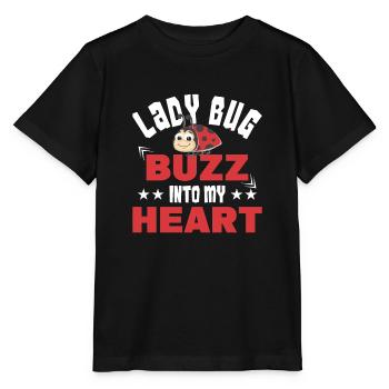 Insects - Stanley/Stella MINI CREATOR Kids’ T-Shirt - black - Front - Mikhail (115cm)