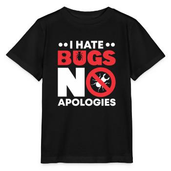 Insects - Stanley/Stella MINI CREATOR Kids’ T-Shirt - black - Front - Mikhail (115cm)