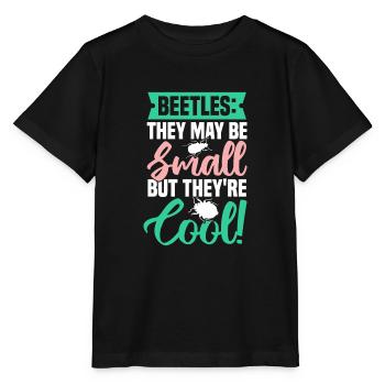 Insects - Stanley/Stella MINI CREATOR Kids’ T-Shirt - black - Front - Mikhail (115cm)